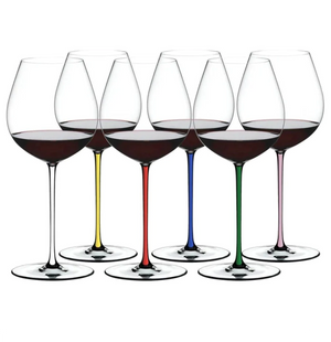 奥地利 RIEDEL FATTO A MANO 璀璨系列 黑皮诺杯  六色套装 FATTO A MANO GIFT SET PINOT NOIR (SET OF 6'S) 7900/07-V