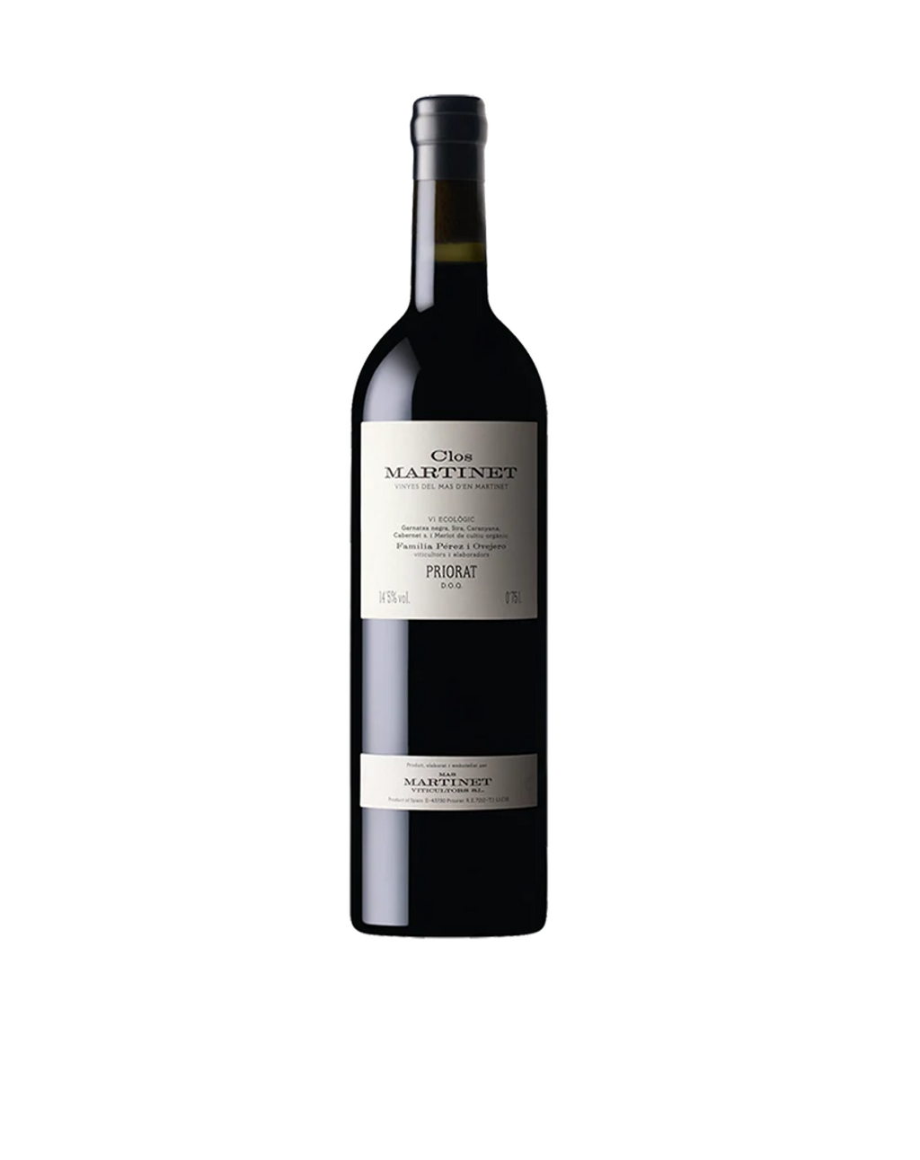 2018年西班牙玛丁纳酒庄克洛斯干红葡萄酒 Mas Martinet Clos Martinet 2018, Gratallops, Spain